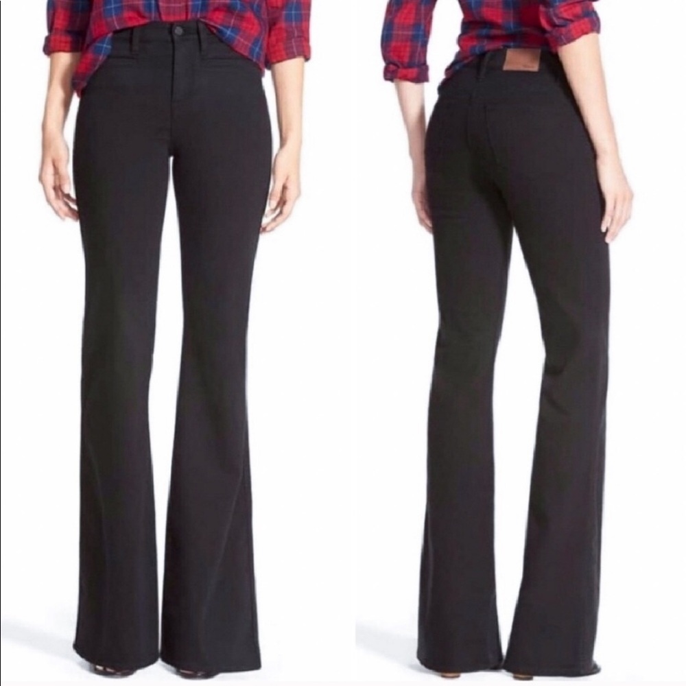 • Madewell • Flea Market Flare Jeans Rollins Black